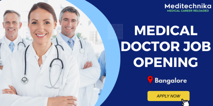 Medical Doctor Job